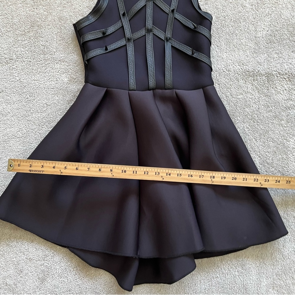 MUEHLEDEE Florence Spike Dress Black Goth Punk Cosplay Dominatrix Sexy - Picture 10 of 15